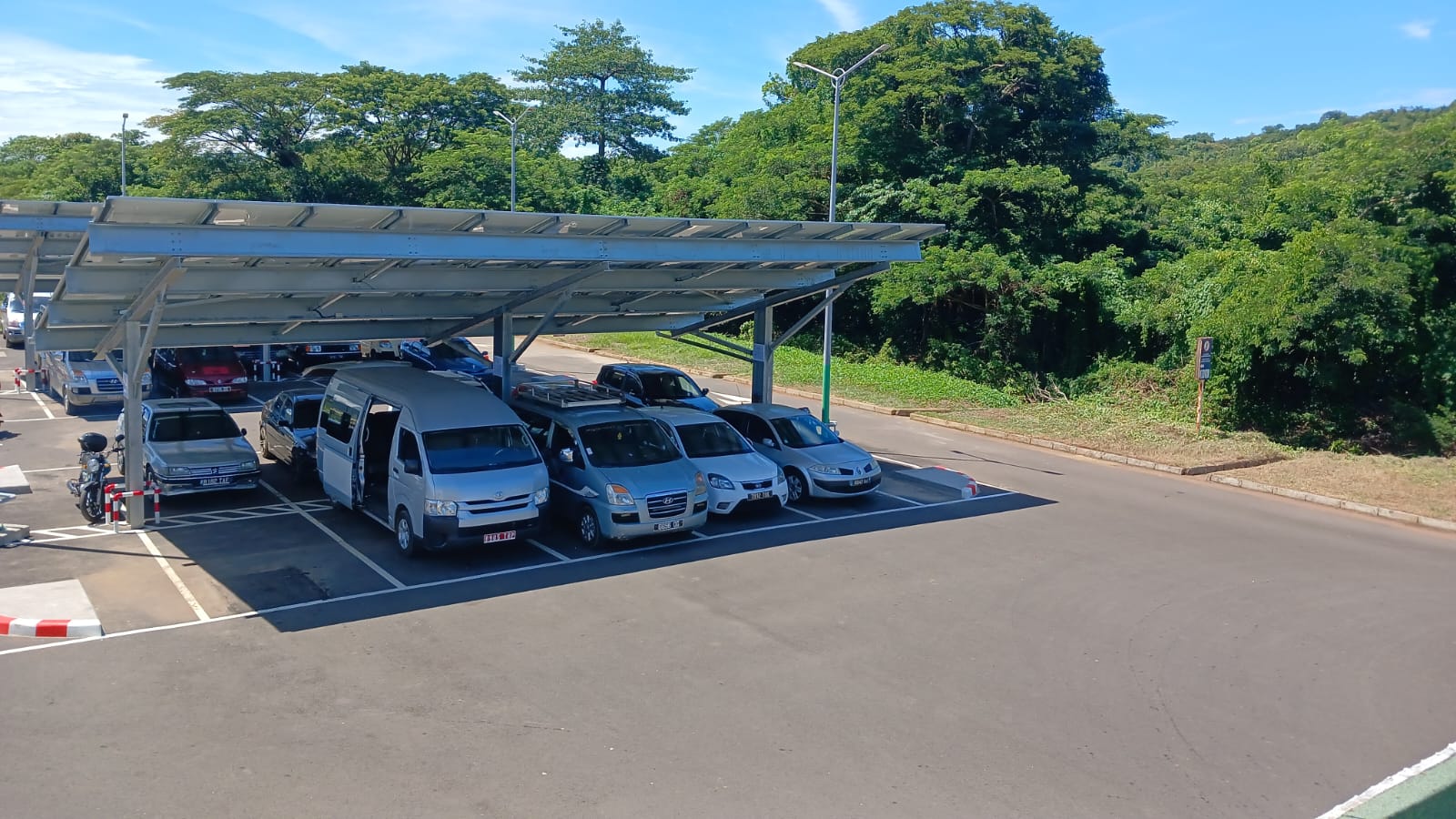 Nosy Be international airport powered by solar energy